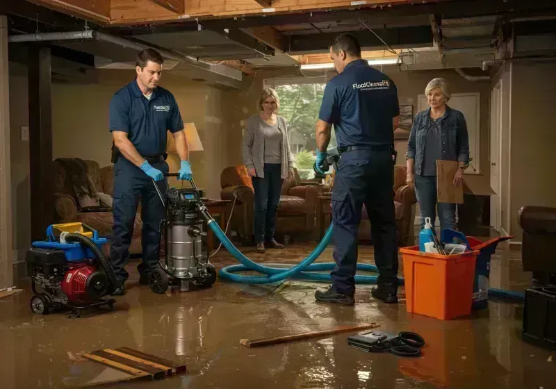 Basement Water Extraction and Removal Techniques process in Garrettsville, OH